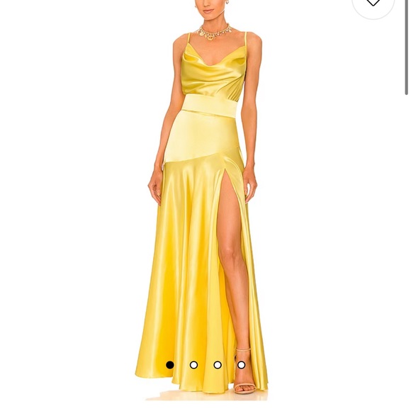 Bronx and Banco Dresses & Skirts - Bronx & Banco “Leo” gown in canary yellow - size medium
